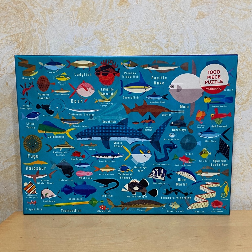 Mudpuppy Ocean Life - 1000 Piece Puzzle